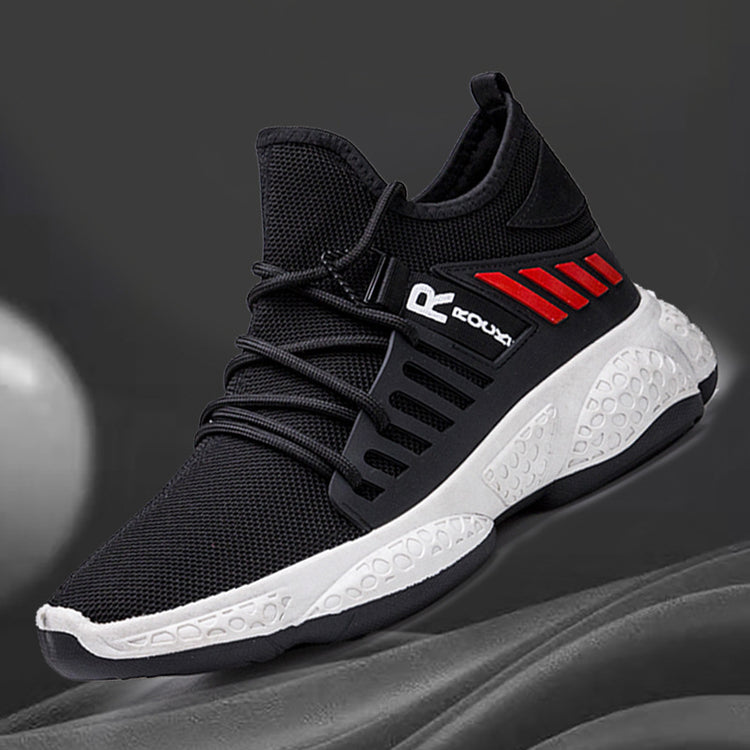 Men Sneakers Breathable Mesh Sports Shoes | Vibra Cloth