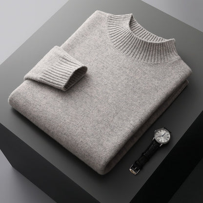 Mock Neck Sweater Men&