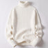 Turtleneck Sweater Men Women Ins Fashion Solid Striped | Vibra Cloth
