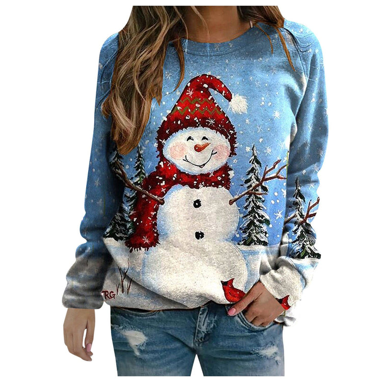Christmas Sweater Coat Autumn And Winter Women&