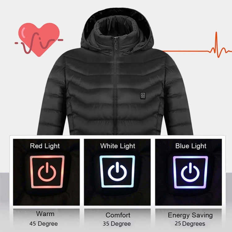New Heated Jacket Coat USB Electric Jacket Cotton Coat | Vibra Cloth