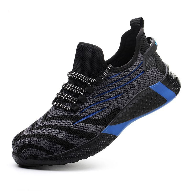 Men Work Safety Shoes Anti-Puncture Working Sneakers Male In | Vibra Cloth