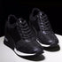 Lacing Sneakers With Platform Heels For Women | Vibra Cloth