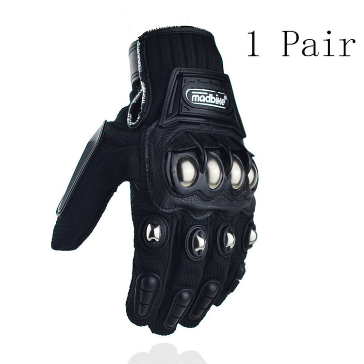 Hot Style Off-Road Motorcycle Riding Gloves Alloy Protective | Vibra Cloth