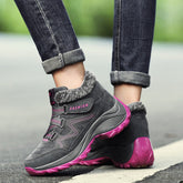 Hiking Shoes For Women Real Leather Non-Slip Outdoor Hiking | Vibra Cloth
