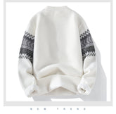 New Half Turtleneck Faux Mink Cashmere Sweater Men | Vibra Cloth