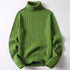 Turtleneck Sweater Men Women Ins Fashion Solid Striped | Vibra Cloth