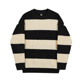 Striped Crewneck Sweater Men&