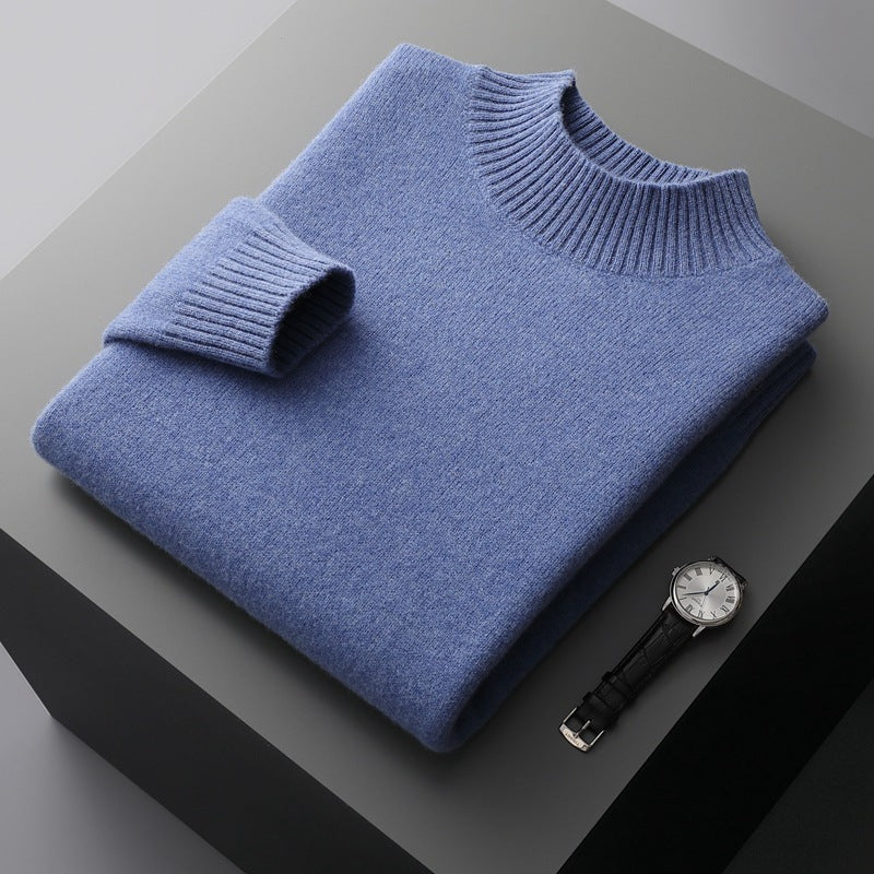 Mock Neck Sweater Men&