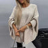 Winter Loose Batwing Sleeve Pullover Sweater Fashion Oversized Knitted | Vibra Cloth