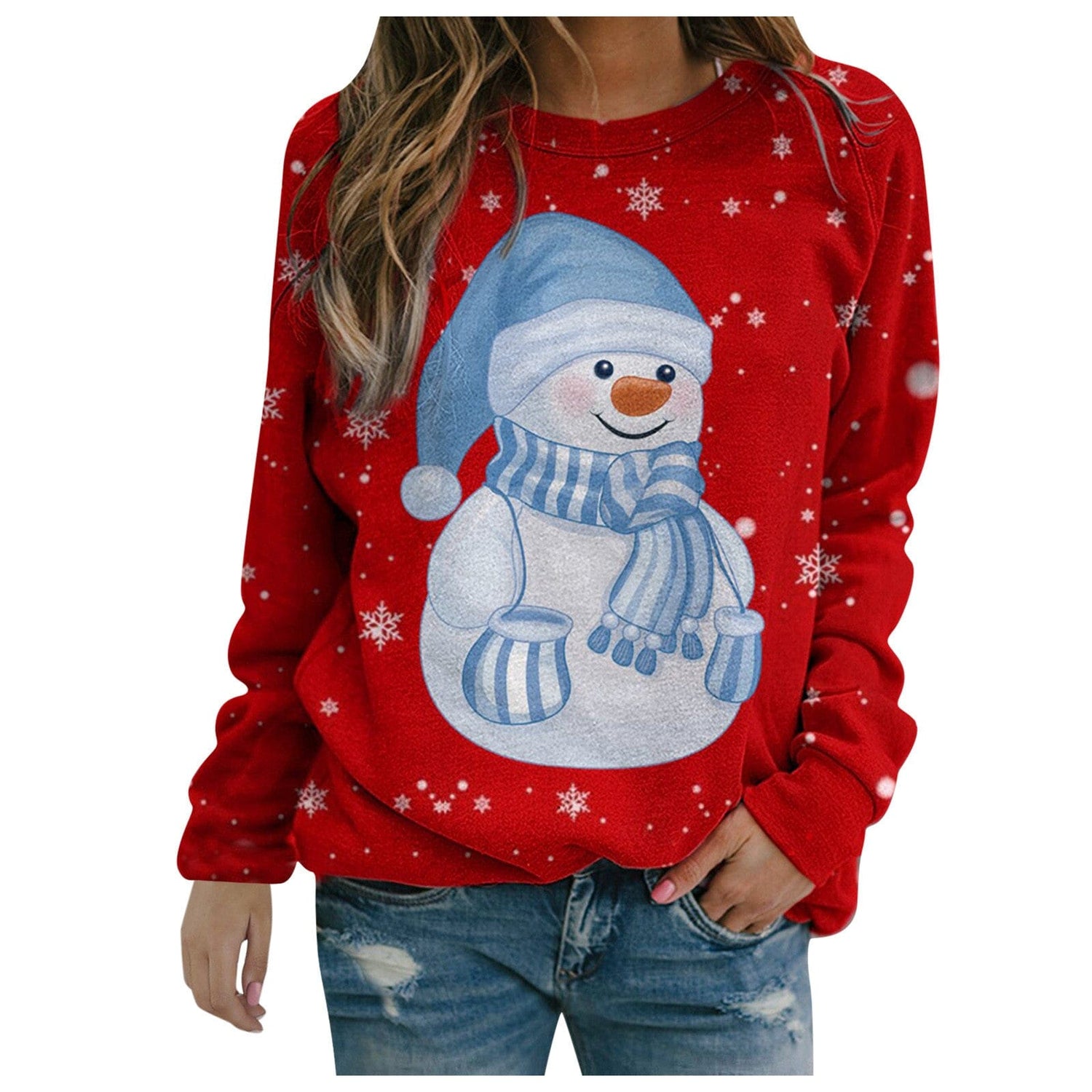 Christmas Sweater Coat Autumn And Winter Women&