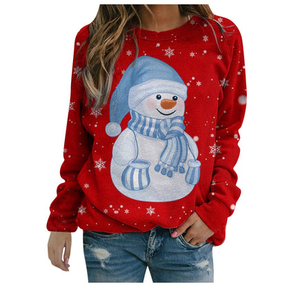 Christmas Sweater Coat Autumn And Winter Women&