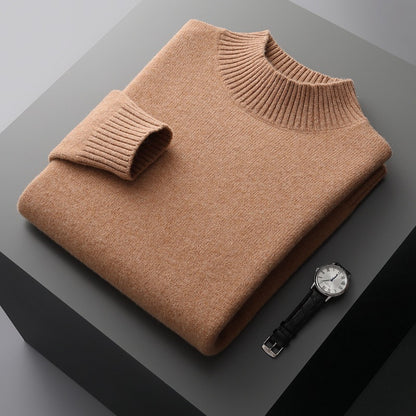 Mock Neck Sweater Men&
