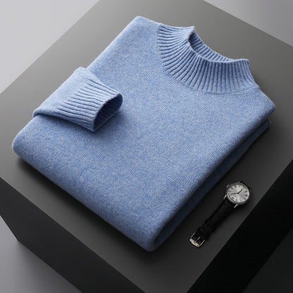 Mock Neck Sweater Men&