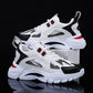 White Sneakers Men Non Slip Walking Running Shoes Sports | Vibra Cloth
