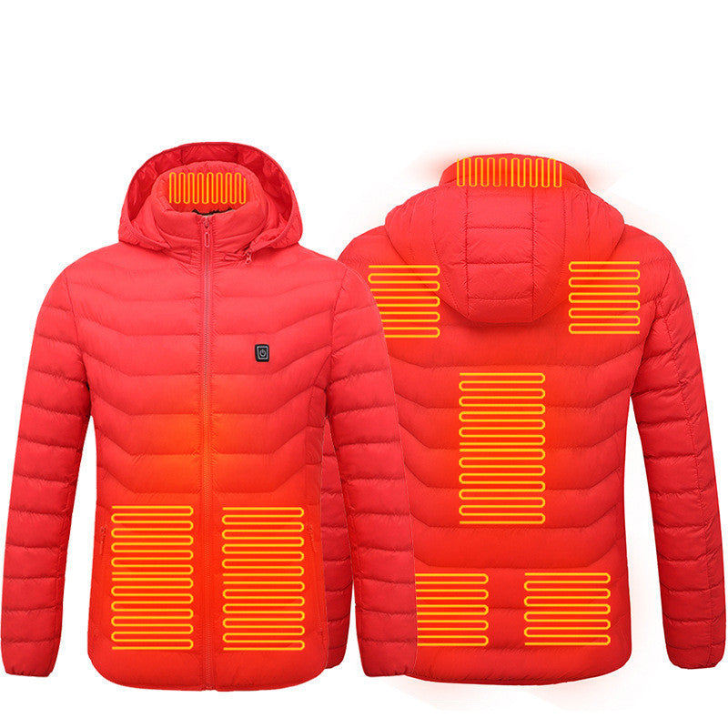 New Heated Jacket Coat USB Electric Jacket Cotton Coat | Vibra Cloth