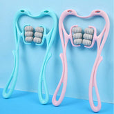 Neck Massager – Multifunctional Six-Wheel Manual Roller | Vibra Cloth