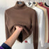 Turtle Neck Winter Sweater Women Elegant Thick Warm Female | Vibra Cloth