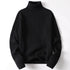 Turtleneck Sweater Men Women Ins Fashion Solid Striped | Vibra Cloth