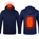 New Heated Jacket Coat USB Electric Jacket Cotton Coat | Vibra Cloth