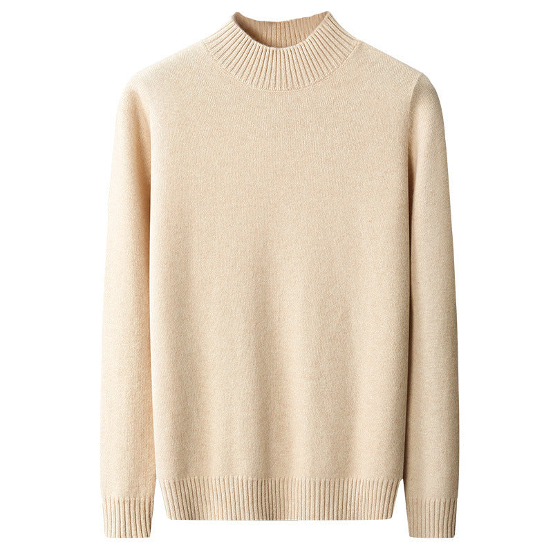 Mock Neck Sweater Men&