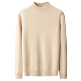 Mock Neck Sweater Men&