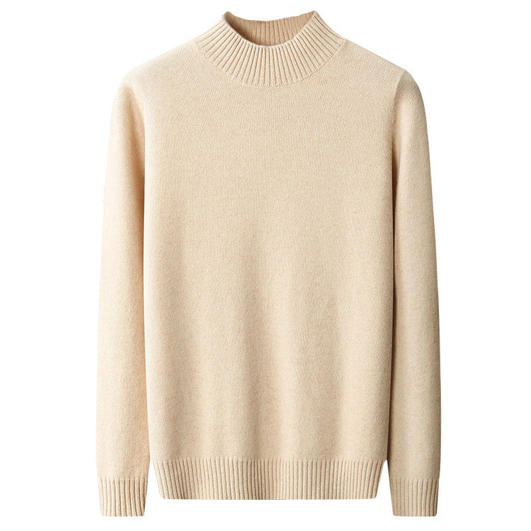 Mock Neck Sweater Men&