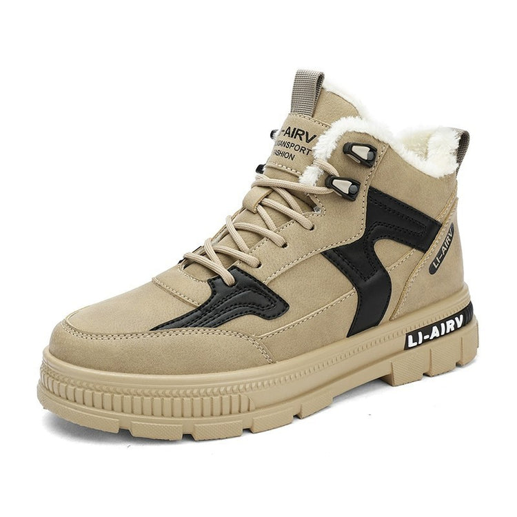 Winter Thickened Velvet Warm Ankle Boots Men Outdoor Subzero | Vibra Cloth