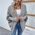 New Loose Knitted Sweater Solid Color Bat Sleeve | Vibra Cloth