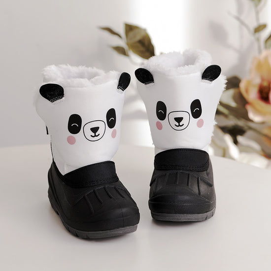Cartoon Waterproof Non-slip Plus Velvet Men And Women Childr | Vibra Cloth