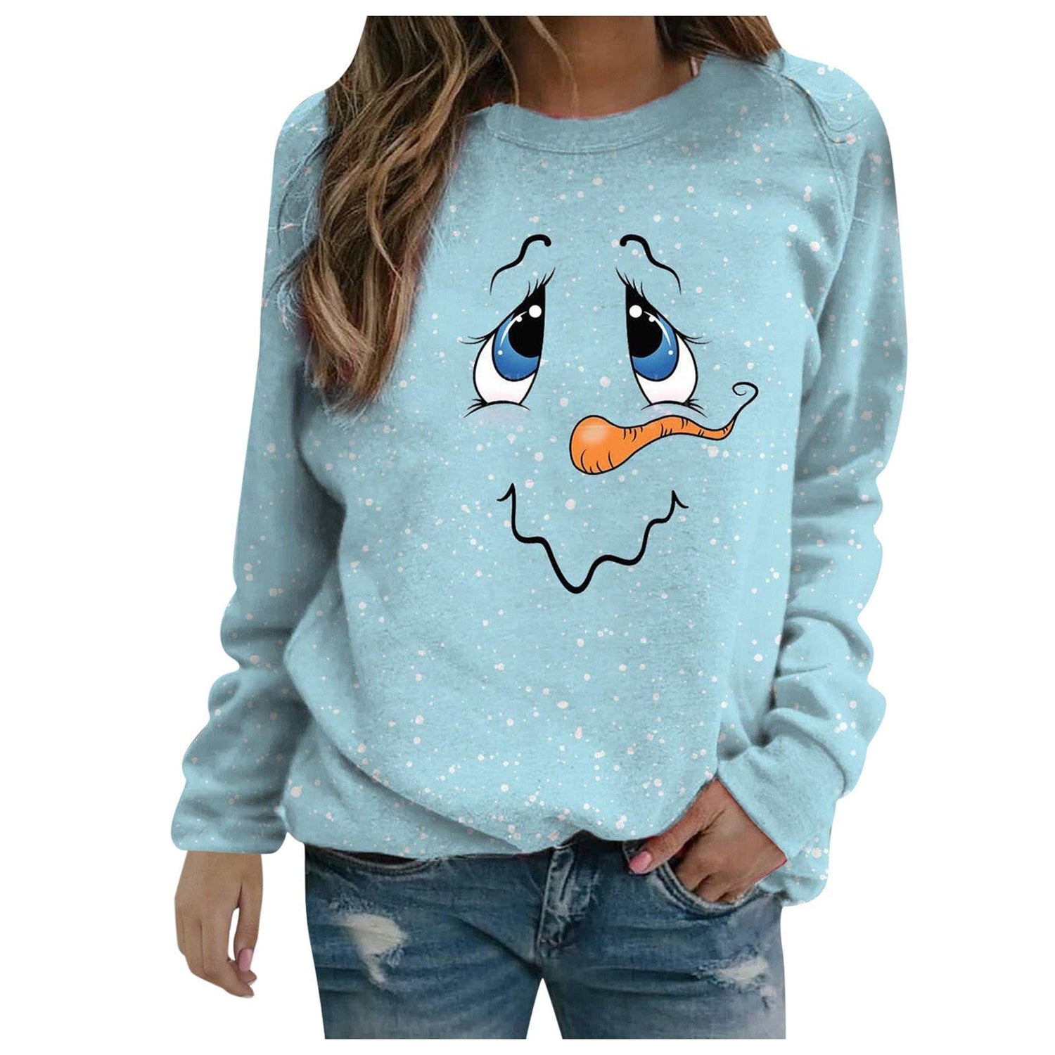 Christmas Sweater Coat Autumn And Winter Women&
