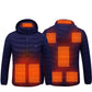 New Heated Jacket Coat USB Electric Jacket Cotton Coat | Vibra Cloth