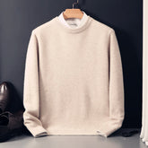 Round Neck Sweater Loose Oversized Knit Sweater | Vibra Cloth