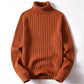 Turtleneck Sweater Men Women Ins Fashion Solid Striped | Vibra Cloth