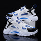 White Sneakers Men Non Slip Walking Running Shoes Sports | Vibra Cloth