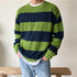 Striped Crewneck Sweater Men&