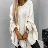 Winter Loose Batwing Sleeve Pullover Sweater Fashion Oversized Knitted | Vibra Cloth